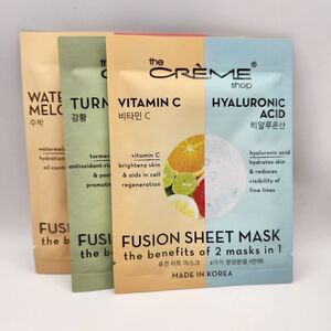 The Creme Shop Fushion Sheet Masks Bundle of 3
